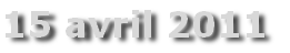 15 avril 2011