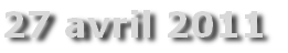 27 avril 2011